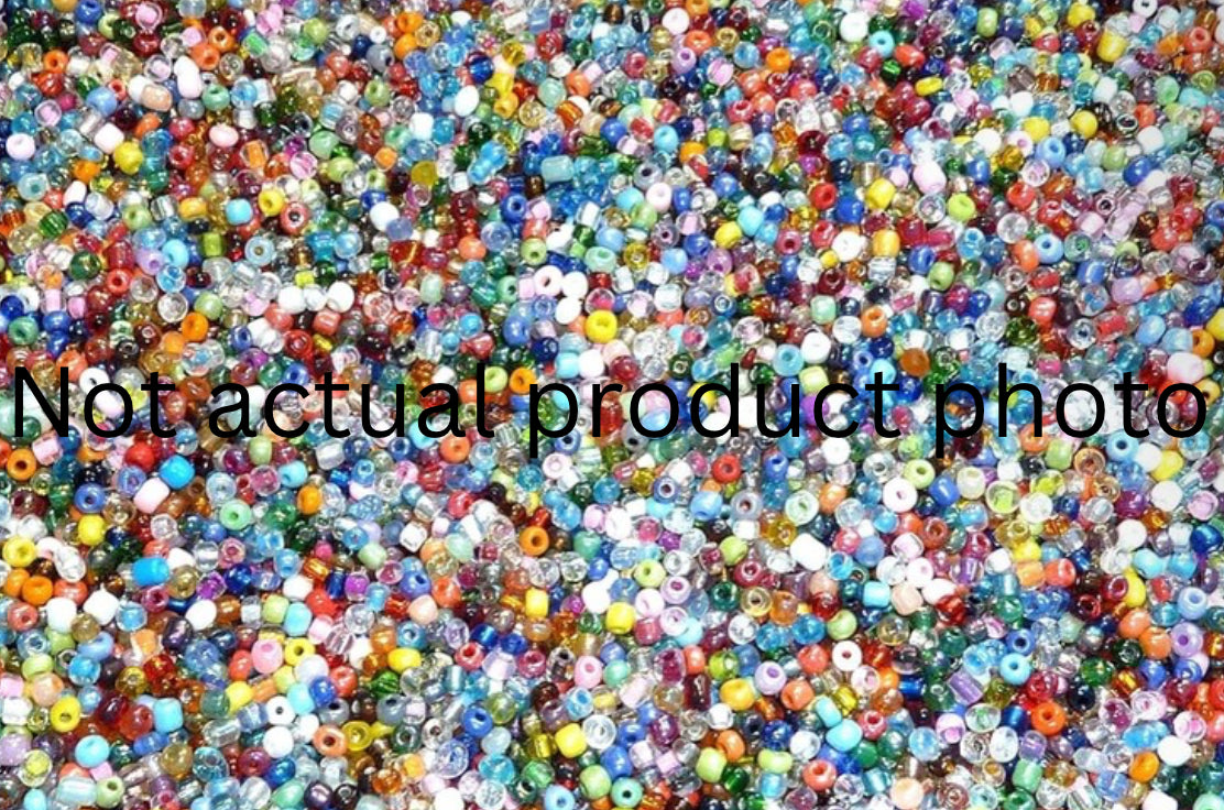Seed bead confetti (one scoop)